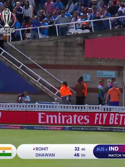 CWC19: IND v AUS - Highlights from Rohit Sharma's 57