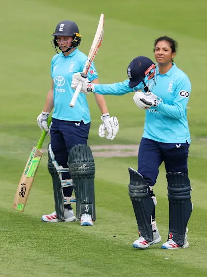 Dunkley sets England goal after Player of the Series heroics
