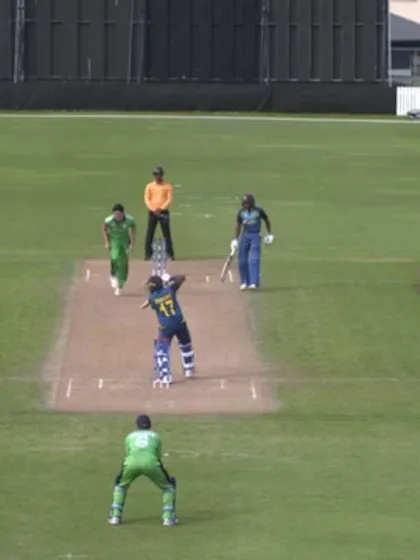 Lakshan hits 101 not out in 7 wicket win over Ireland