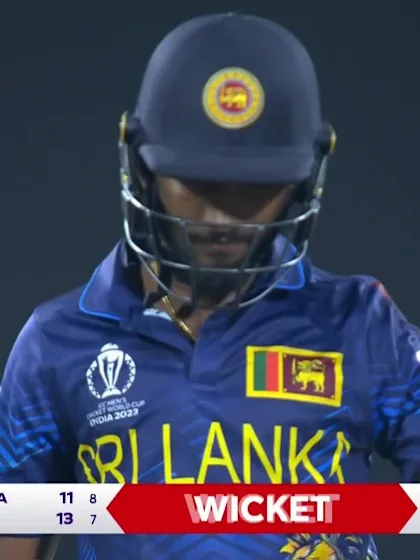 Dushan Hemantha - Wicket - Bangladesh vs Sri Lanka