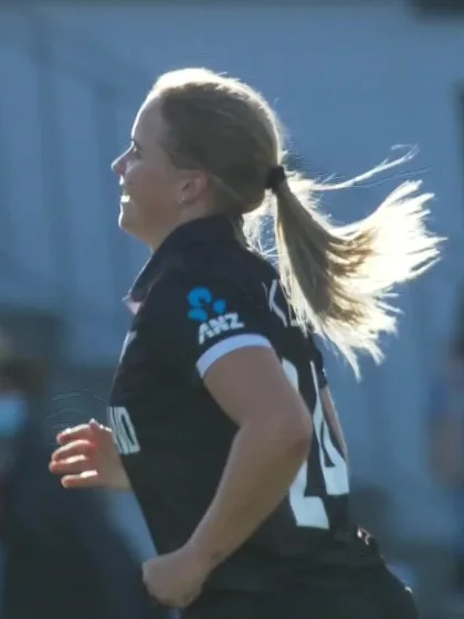 Wicket: Jess Kerr strikes early and strikes big!