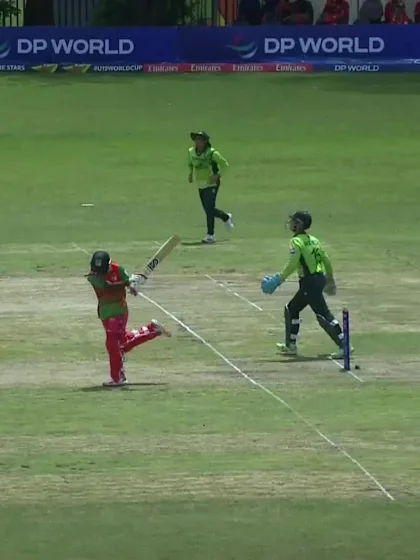 Leeroy Chiwaula - Wicket - Zimbabwe vs Pakistan