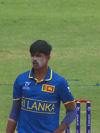W Malajczuk with a Four vs. Sri Lanka