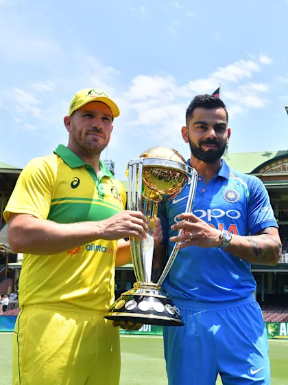 Australia and India face off in much-awaited Men's Cricket World Cup Super League series