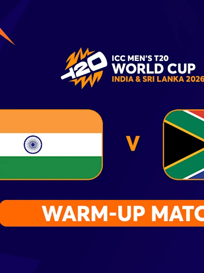 Warm Up: India v South Africa