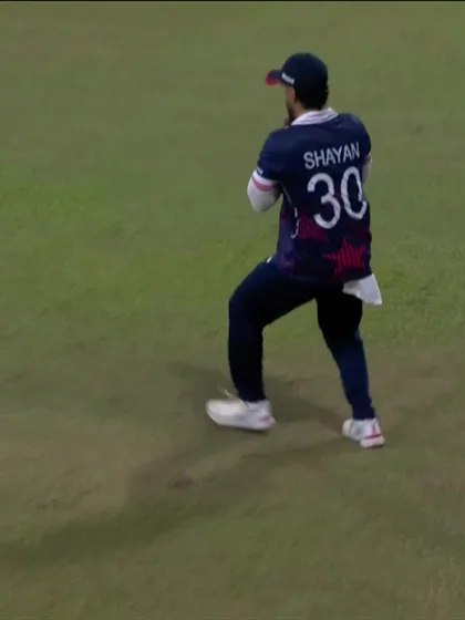 Mohammad Nawaz - Wicket - Pakistan vs United States of America