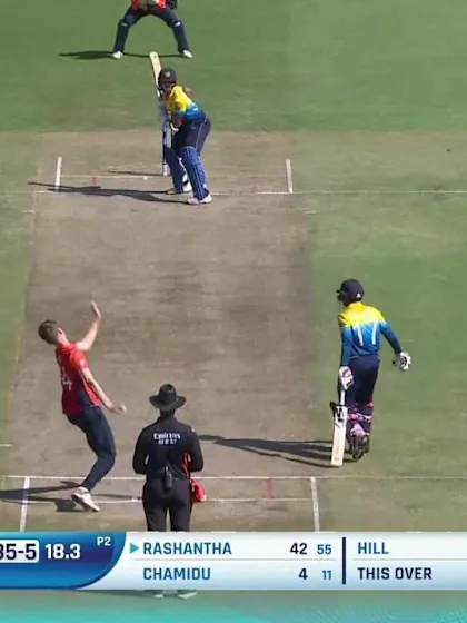 ICC U19 CWC: SL v ENG – Highlights of Sri Lanka's innings
