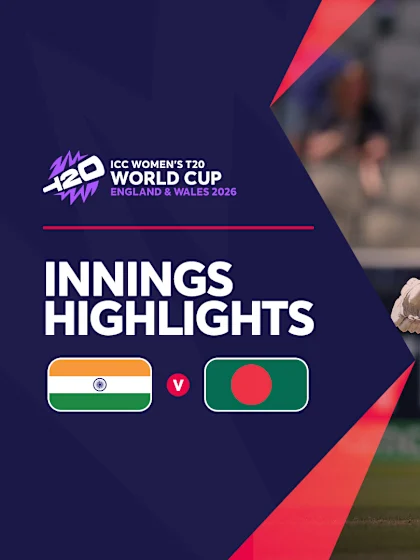 India’s bowlers deliver to restrict Bangladesh to 138 | Innings Highlights | Women's T20WC 2026