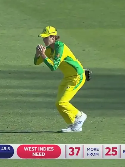 Logo of CWC19: AUS v WI - Holder is caught by Zampa off Starc