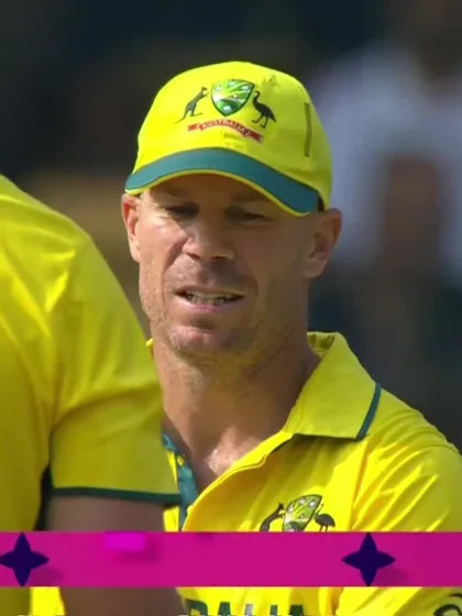 David Warner - Six - Australia vs Pakistan
