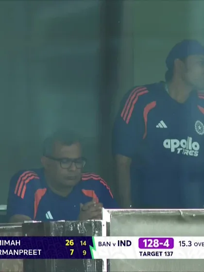 Jemimah Rodrigues - Wicket - India vs Bangladesh