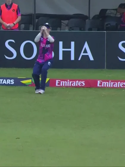 Caleb Falconer - Wicket - England vs Scotland