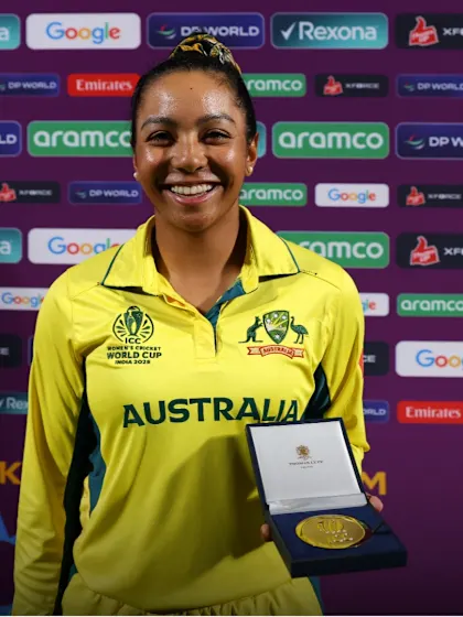 King thrilled as Aussies stay unbeaten | Post-match Press Conference | CWC25