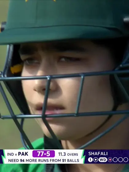 Fatima Sana - Wicket - India vs Pakistan