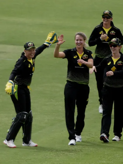 All-round Perry headlines Australia's victory against spirited India