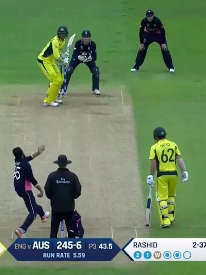 #CT17 Eng v Aus: Adil Rashid takes 4 for 41