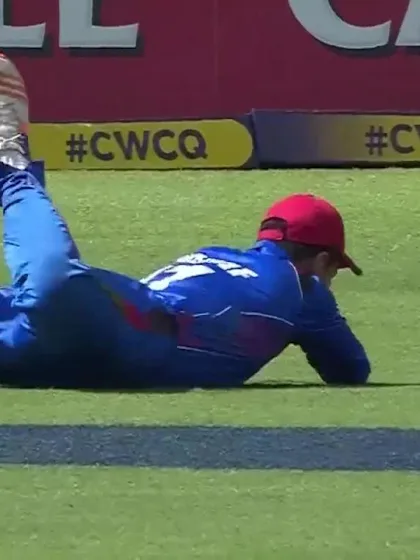 Logo of CWCQ POTD - Ashraf's diving catch to dismiss Gayle