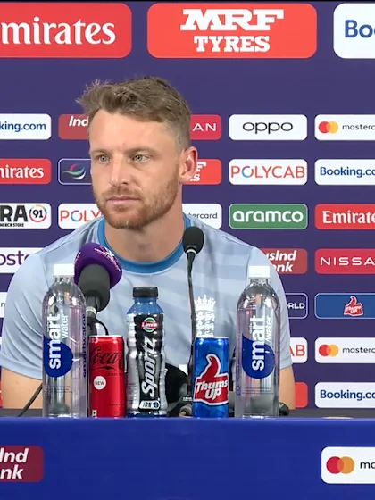 20 October - Mumbai - England Captain Jos Buttler pre-match press conference