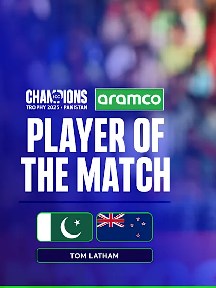 Tom Latham's resilient century | POTM Highlights | Champions Trophy