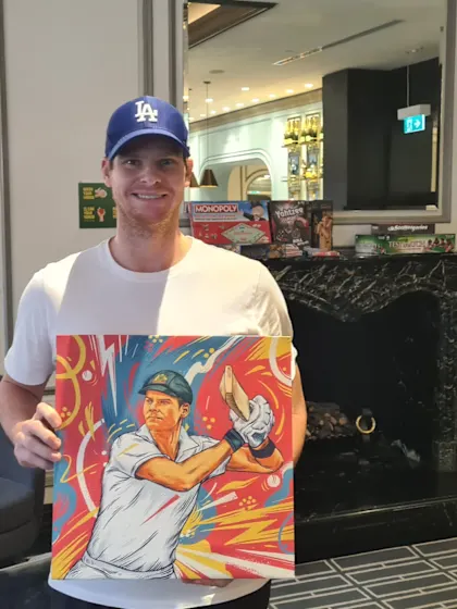 Logo of Steve Smith Test Player of the Decade
