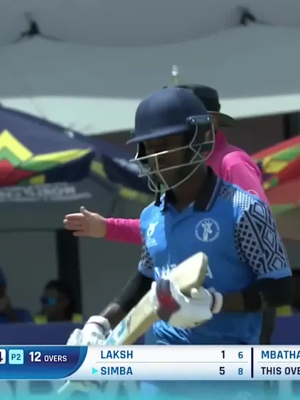 Mohammedi Simba with a Four vs. South Africa