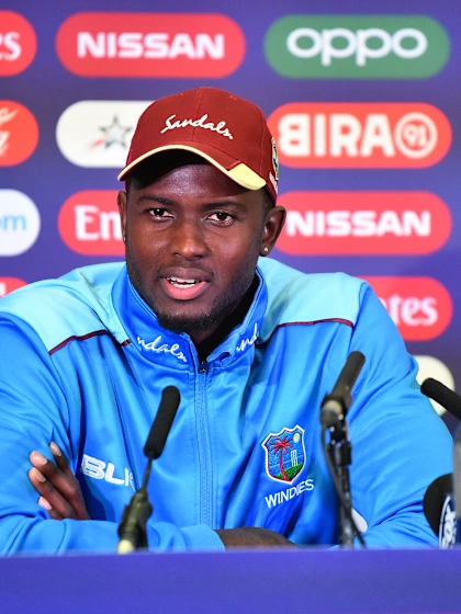 5 June - Nottingham - West Indies Captain Jason Holder pre-match press conference