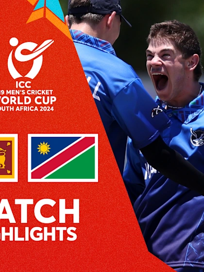 Sri Lanka v Namibia | Match Highlights | U19 CWC 2024