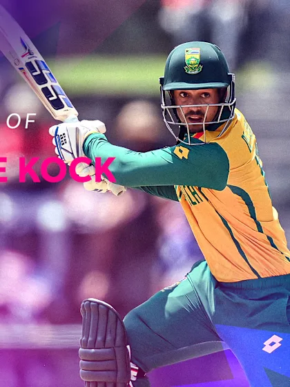 Logo of Every Quinton de Kock boundary at T20WC 2024