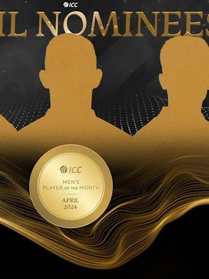 April nominees revealed for ICC Player of the Month awards