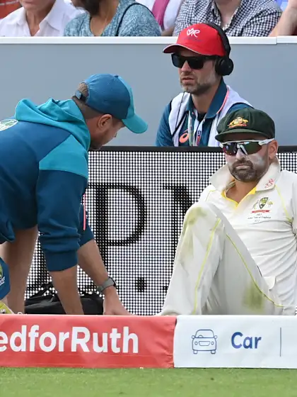 Australia provide update on Nathan Lyon's injury