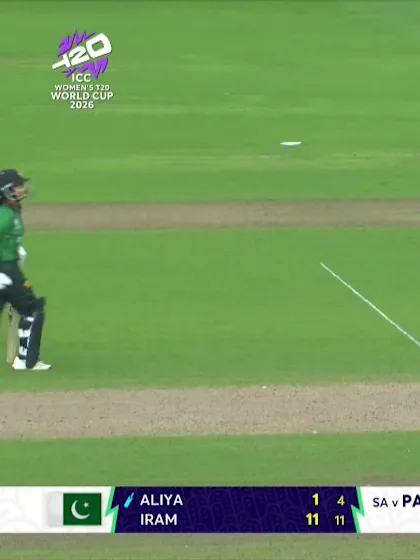 Iram Javed - Wicket - South Africa vs Pakistan