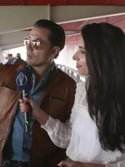 CWC19: IND v PAK - Zainab chats with Ali Zafar