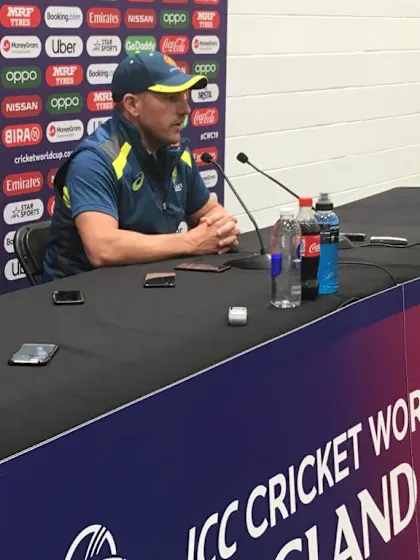 31 May - Bristol - Australia Captain Aaron Finch pre-tournament press conference