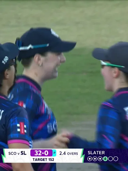Imesha Dulani - Wicket - Sri Lanka vs Scotland