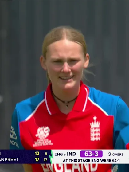Harmanpreet Kaur - Wicket - India vs England