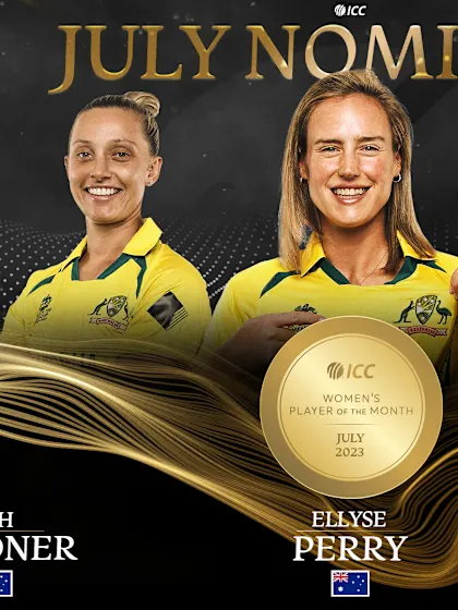 ICC Women’s Player of the Month nominees for July revealed
