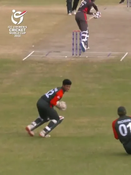 Bangladesh start with two smart catches | BAN v UAE | ICC U19 Men’s CWC 2022