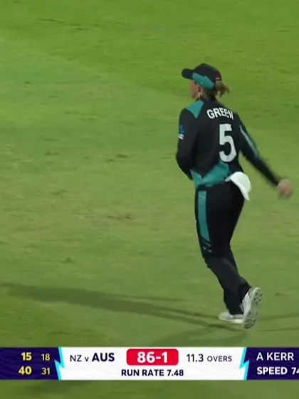 Logo of Beth Mooney - Wicket - Australia vs New Zealand