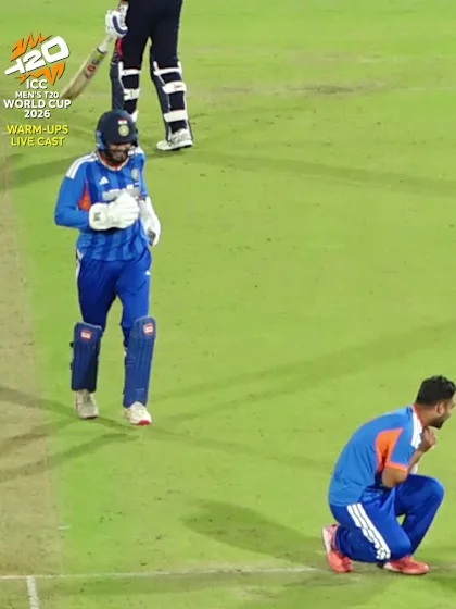 Dylan Leicher - Wicket - Namibia vs India A