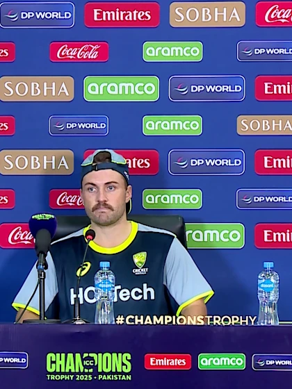 Josh Inglis- Australia post-match press conference, 22 Feb '25