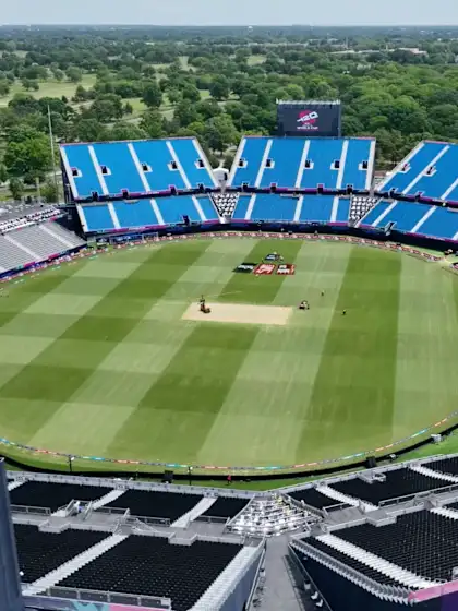 Nassau County International Cricket Stadium all ready for debut | SA v SL | T20WC 2024