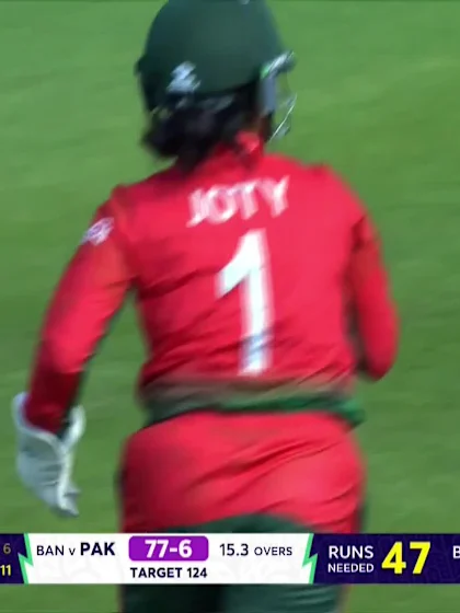 Saira Jabeen - Wicket - Pakistan vs Bangladesh