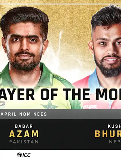ICC Player of the Month nominations for April announced
