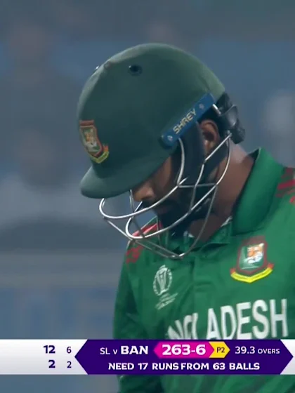 Towhid Hridoy - Six - Bangladesh vs Sri Lanka