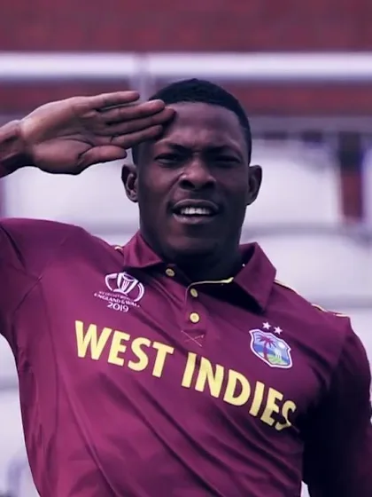 CWC 19: Sheldon Cottrell – A soldier's salute