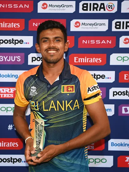 Logo of Sri Lanka impress in all three phases to beat Namibia in style
