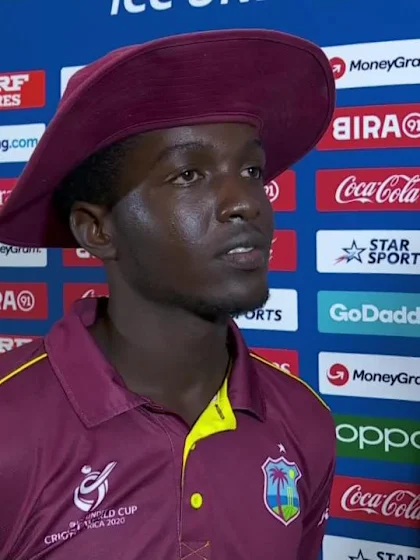 ICC U19 CWC: ENG v WI – Post-match presentation