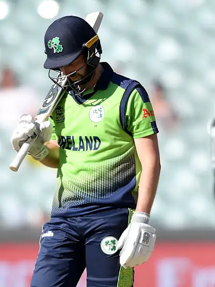 Logo of Wicket - Andrew Balbirnie - Ireland v New-Zealand ICC T20WC 2022