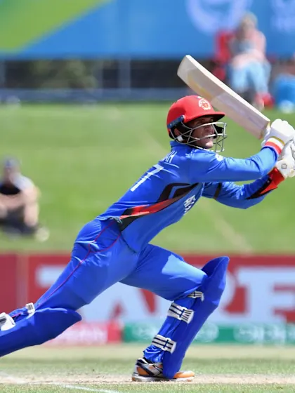 Afghanistan U19s hero Azmatullah: the camera-shy batting brute