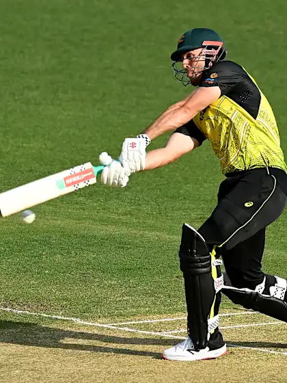 Logo of Wicket - Mitchell Marsh - Australia v India ICC T20WC 2022